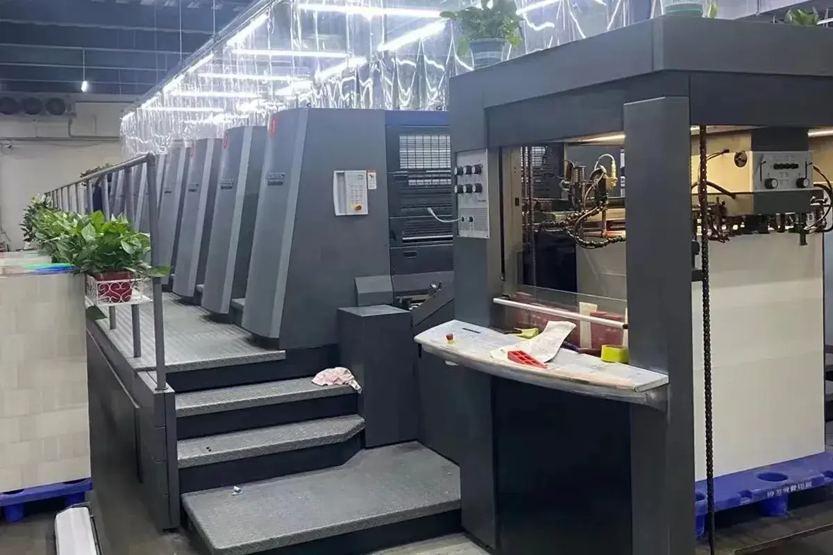 海德堡多色胶印机