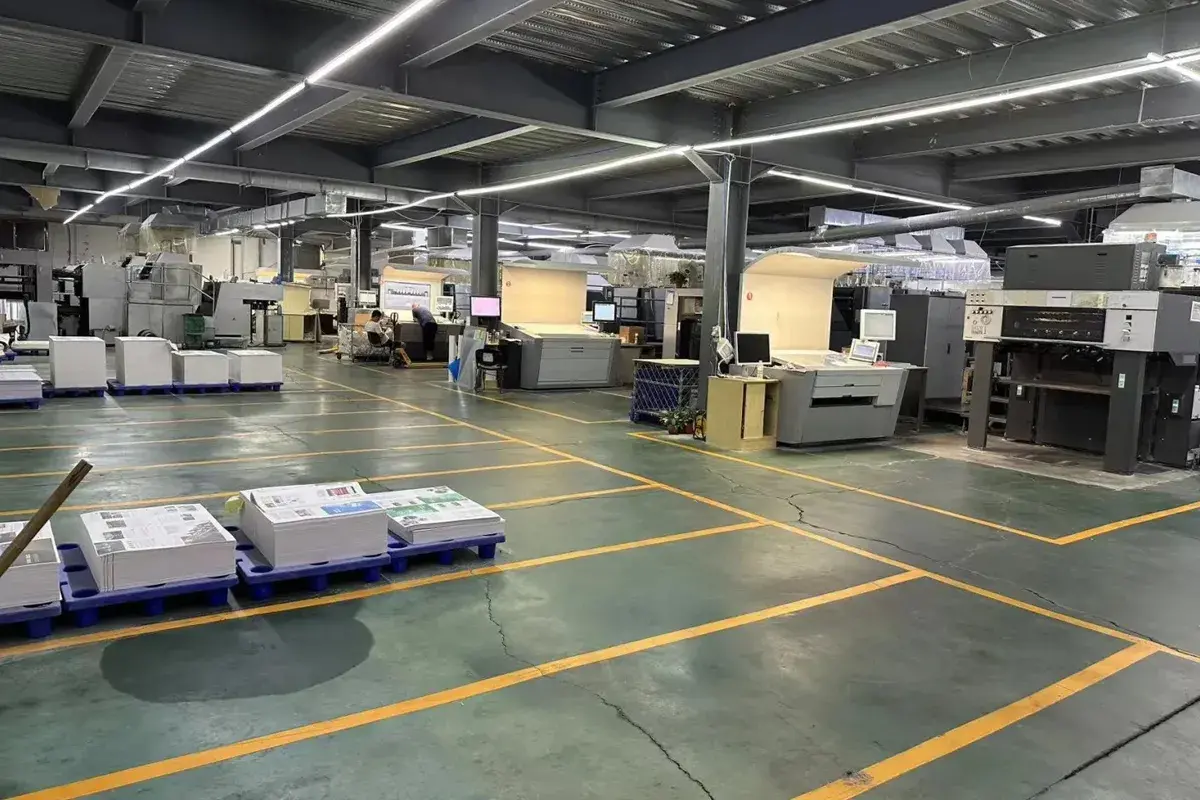 大型标准化高效印刷车间